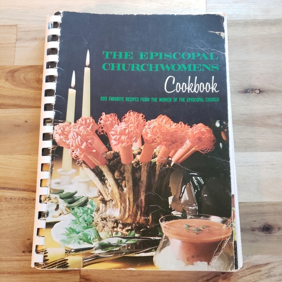 Vintage Episcopal Church Womens Cookbook 1970 Montgomery Alabama900 Recipe - Picture 1 of 7
